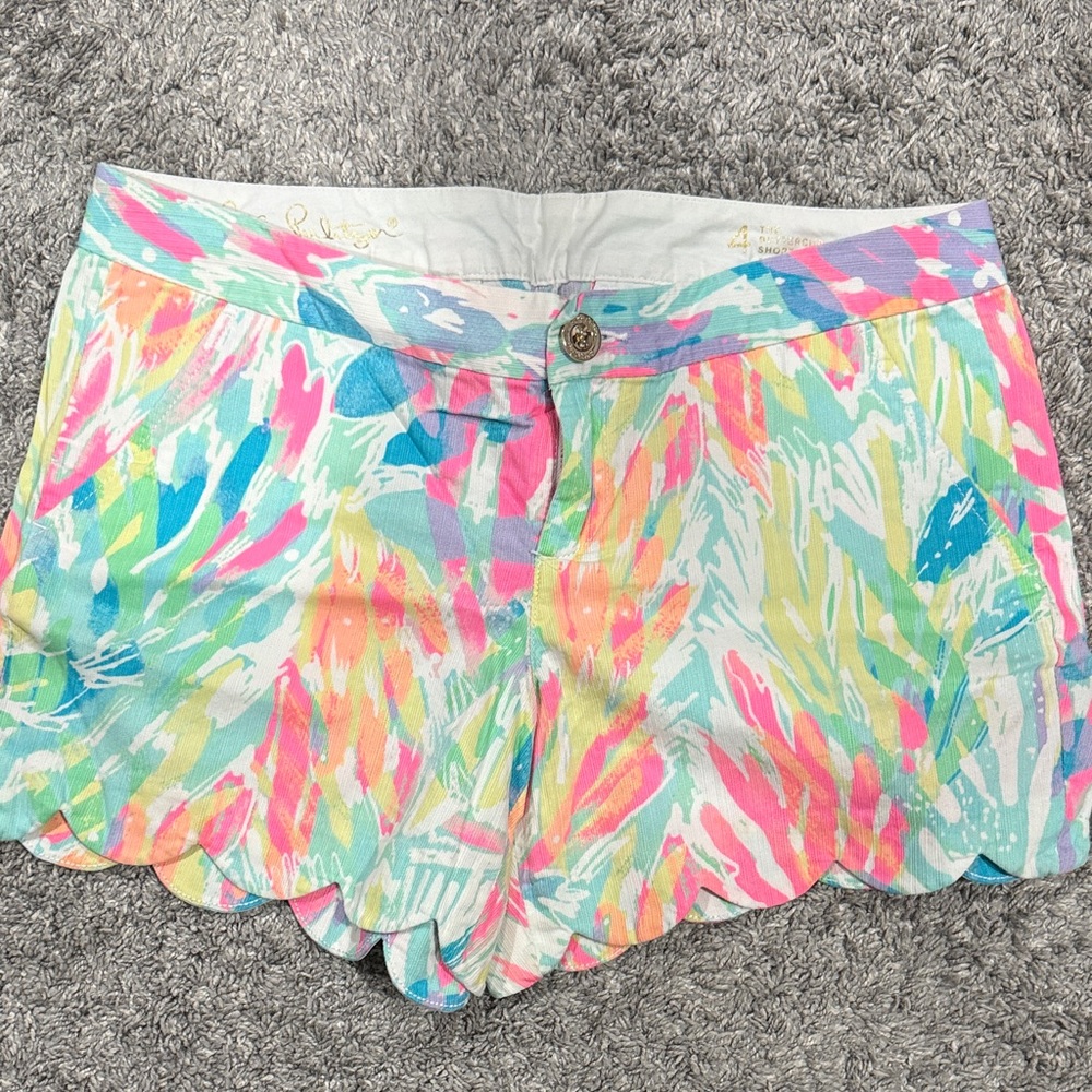 Lilly Pulitzer Multicolor High Waist Shorts